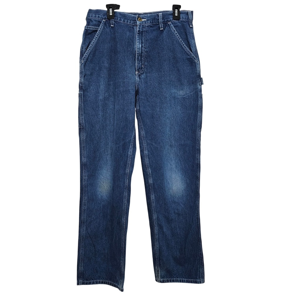 Carhartt B13DST Dungaree fit 34x34‎ Darkstone Y2K Style Streetwear Utility Loose